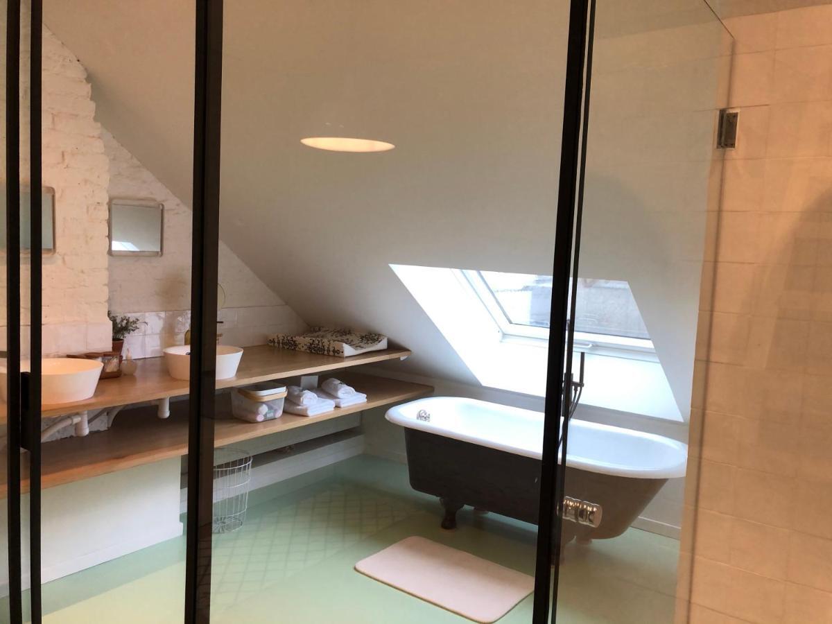 Apartmán Lichtrijke Loft Bij Restaurant Den Olifant Ieper Exteriér fotografie