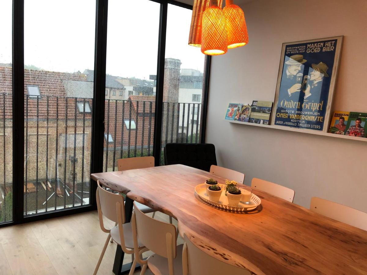 Apartmán Lichtrijke Loft Bij Restaurant Den Olifant Ieper Exteriér fotografie